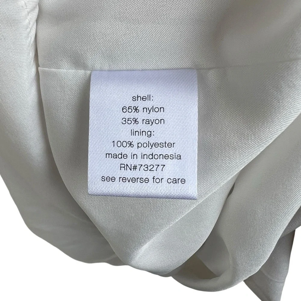 ELIZABETH AND JAMES White Knight Motos Dress Sz S - Picture 9 of 9